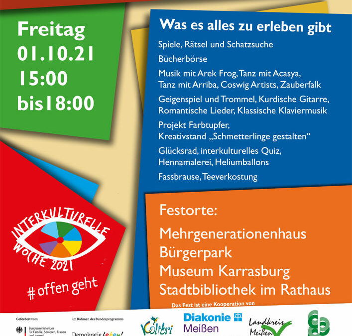 Fest der Vielfalt in Coswig, 01.10.2021