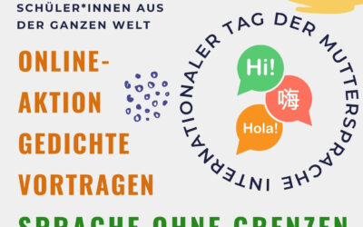 Online-Aktion „Sprachen ohne Grenzen“: Gedichte vortragen!