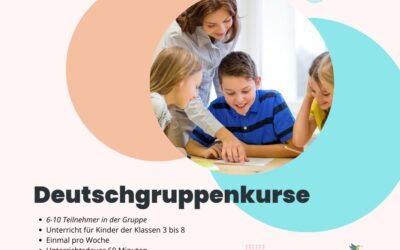 Deutschkurse für Kinder im Schulalter in der Villa der Kulturen