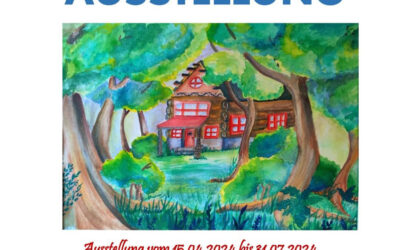 Ausstellung „Jahreszeiten in der Kinderkunst“ in Kolibri e.V. bis Ende Juli 2024 zu sehen
